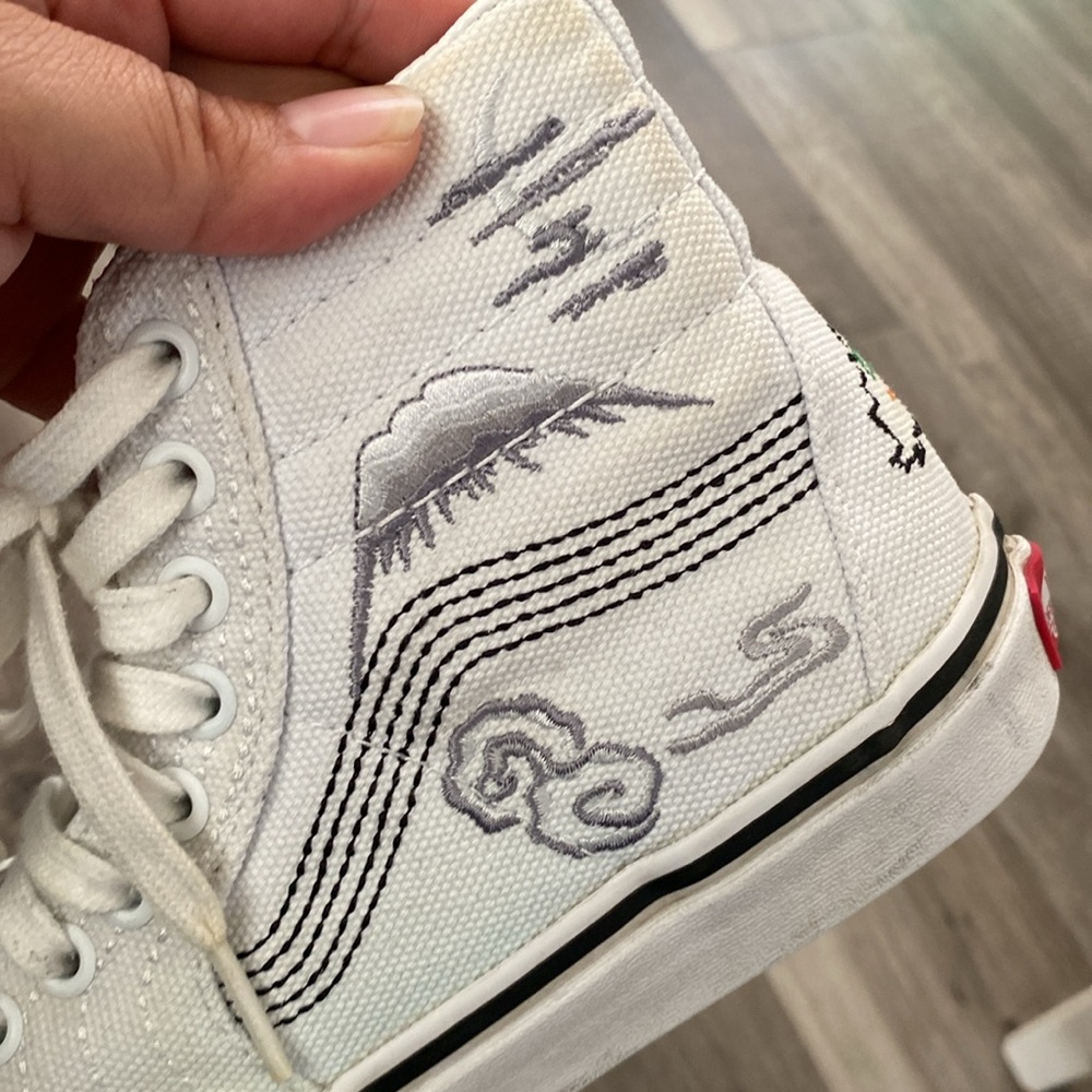 New Vans X Cobra Kai Karate Kid Sk-8 Shoe Miyagi Dojo 5 Women - Picture 9 of 12